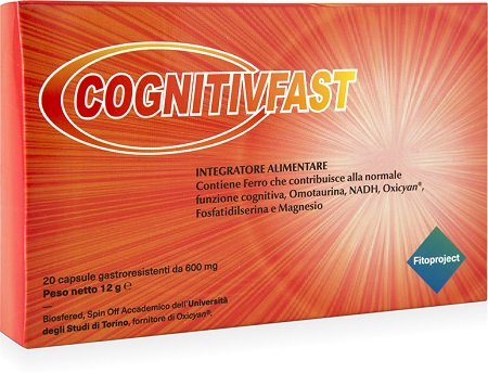 COGNITIVFAST 20 CAPSULE GASTRORESISTENTI DA 600 MG - pharmaonline24.it