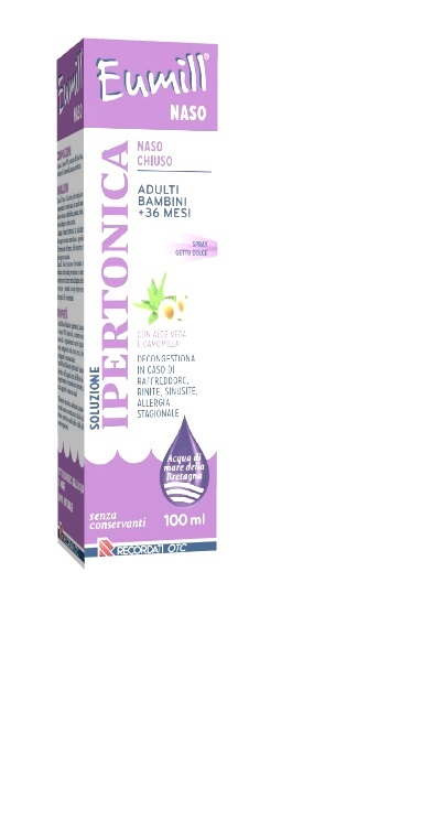 EUMILL NASO SPRAY SOLUZIONE IPERTONICA 100 ML - pharmaonline24.it
