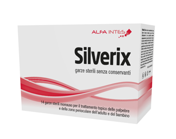 GARZA PERIOCULARE SILVERIX 14 PEZZI - pharmaonline24.it