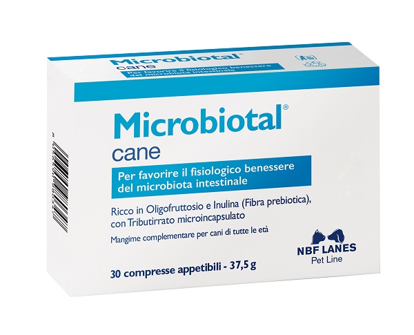 MICROBIOTAL CANE BLISTER 30 COMPRESSE APPETIBILI - pharmaonline24.it