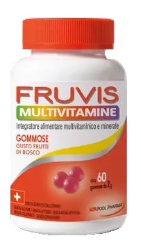 FRUVIS MULTIVITAMINE GOMMOSE 60 GELATINE DA 2 G - pharmaonline24.it