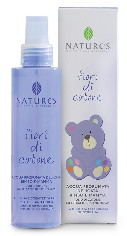 NATURE'S FIORI DI COTONE ACQUA PROFUMATA DELICATA BIMBO E MAMMA 150 ML - pharmaonline24.it