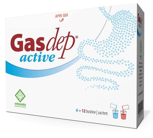 GASDEP ACTIVE 6+12 BUSTINE - pharmaonline24.it