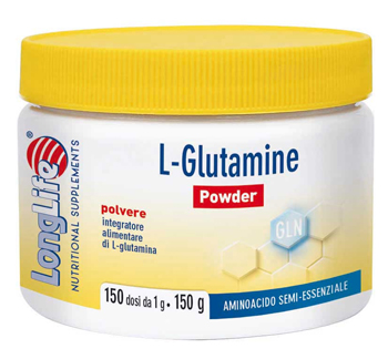 LONGLIFE L-GLUTAMINE POWDER 150 G - pharmaonline24.it