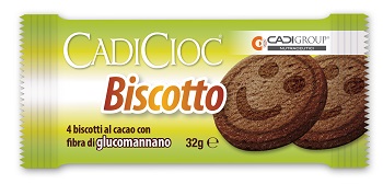 CADICIOC BISCOTTO CACAO 4 PEZZI 8 G - pharmaonline24.it