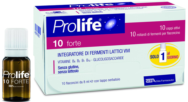 PROLIFE 10 FORTE 10 FLACONCINI DA 8 ML - pharmaonline24.it