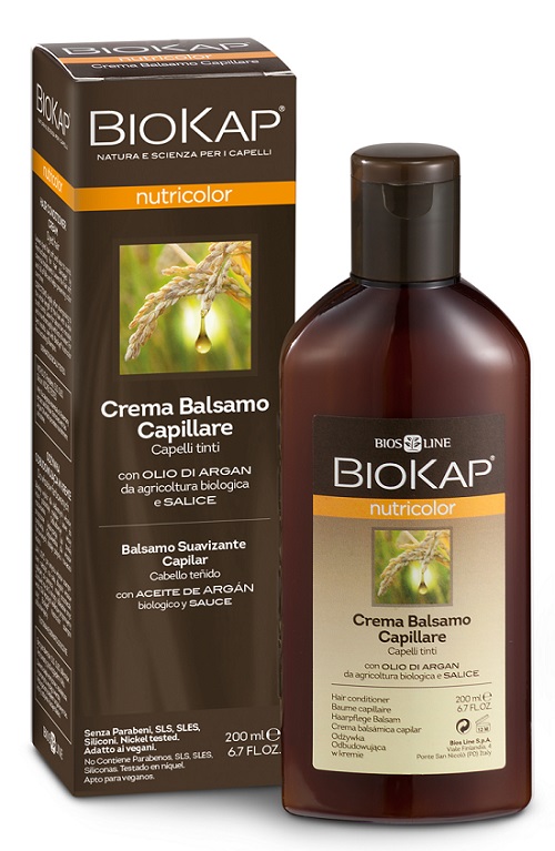 BIOKAP NUTRICOLOR CREMA BALSAMO CAPILLARE 200 ML - pharmaonline24.it
