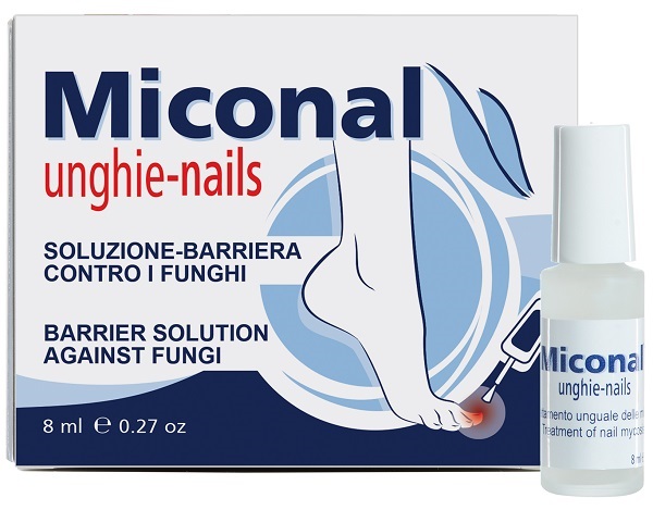 MICONAL UNGHIE SOLUZIONE BARRIERA CONTRO I FUNGHI 8 ML - pharmaonline24.it