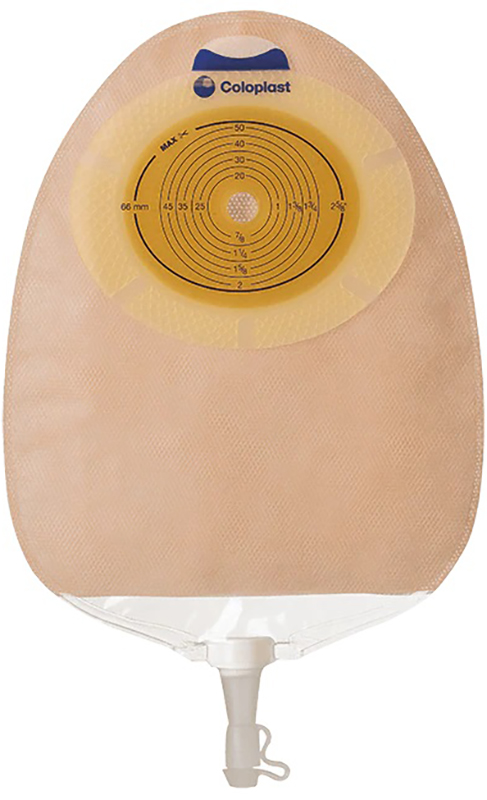 SACCA TRASPARENTE SISTEMA MONOPEZZO PER UROSTOMIA CON MULTICHAMBER SENSURA RITAGLIABILE 15/33 MM MAXI 400 ML 10 PEZZI - pharmaonline24.it