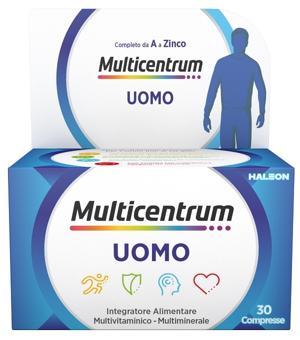 MULTICENTRUM UOMO 30 COMPRESSE - pharmaonline24.it