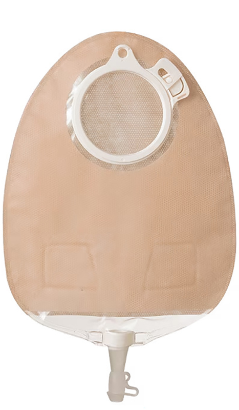 SACCA PER UROSTOMIA CON MULTICHAMBER TRASPARENTE SISTEMA A 2 PEZZI SENSURA CLICK 40 MM MIDI 430 ML 30 PEZZI - pharmaonline24.it