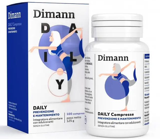 DIMANN DAILY 100 COMPRESSE - pharmaonline24.it