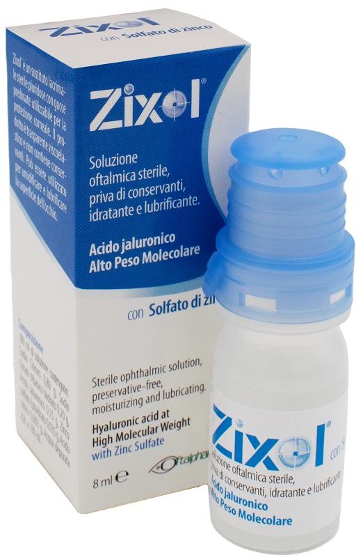 SOLUZIONE OFTALMICA ZIXOL PLURIDOSE 8 ML - pharmaonline24.it