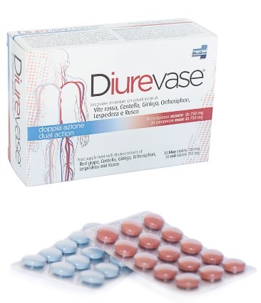DIUREVASE 60 COMPRESSE 750 MG - pharmaonline24.it