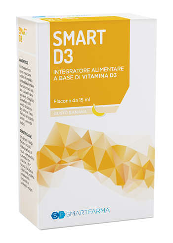 SMART D3 GOCCE 15 ML GUSTO BANANA - pharmaonline24.it