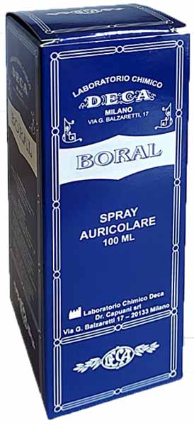 BORAL SPRAY AURICOLARE 100 ML - pharmaonline24.it