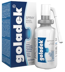 GOLADEK SPRAY NO ALCOOL 25 ML - pharmaonline24.it