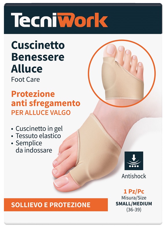 BENESSERE ALLUCE CUSCINETTO SMALL/MEDIUM 1 PEZZO - pharmaonline24.it