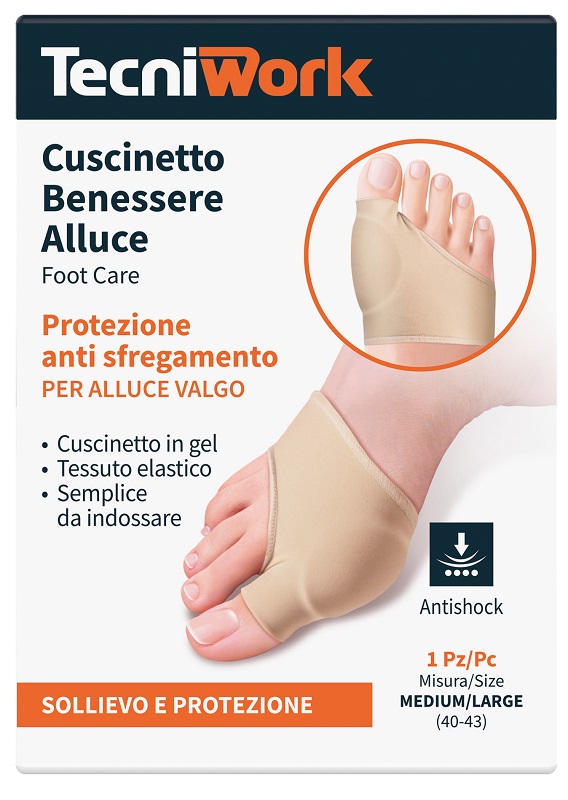 BENESSERE ALLUCE CUSCINETTO MEDIUM/LARGE 1 PEZZO - pharmaonline24.it