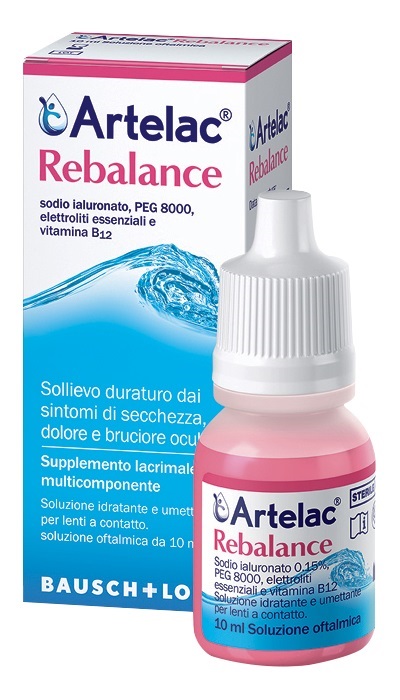 ARTELAC REBALANCE GOCCE OCULARI MULTIDOSE SENZA CONSERVANTI 10 ML - pharmaonline24.it