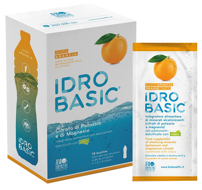 IDROBASIC ARANCIA 15 BUSTE - pharmaonline24.it