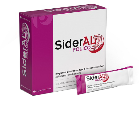 SIDERAL FOLICO 30 MG 20 BUSTINE OROSOLUBILI - pharmaonline24.it