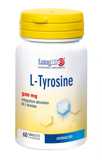 LONGLIFE L-TYROSINE 60 TAVOLETTE RIVESTITE DA 1,2 G - pharmaonline24.it