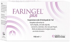 FARINGEL PLUS 20 STICK PACK 7 ML - pharmaonline24.it