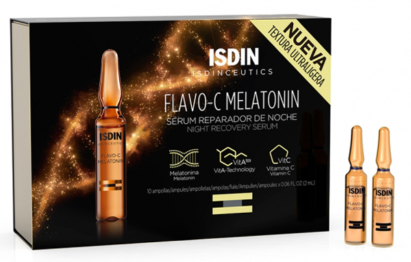 ISDINCEUTICS FLAVO C MELATONIN 10 FIALE - pharmaonline24.it