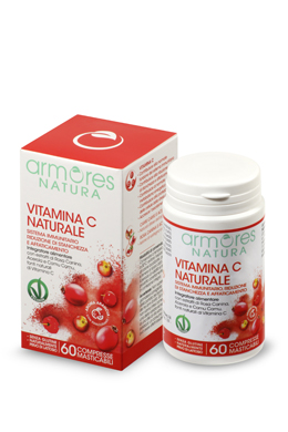 ARMORES NATURA VIT C NATURALE 60 COMPRESSE - pharmaonline24.it