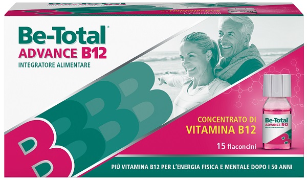 BETOTAL ADVANCE B12 15 FLACONCINI - pharmaonline24.it