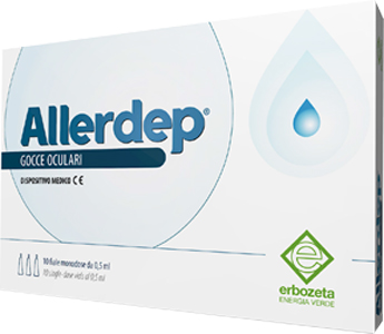 ALLERDEP GOCCE OCULARI 10 FIALE MONODOSE 0,5 ML - pharmaonline24.it