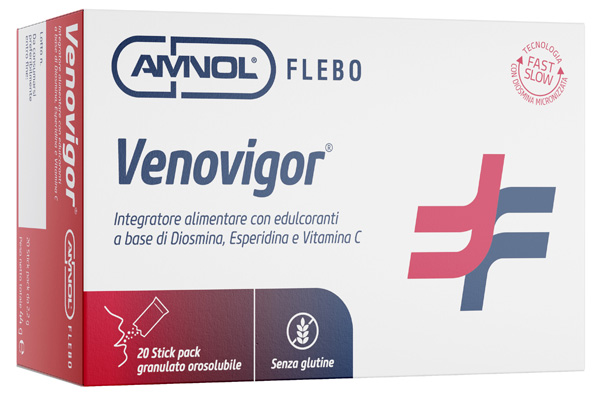VENOVIGOR 20 STICK PACK GRANULATO OROSOLUBILE - pharmaonline24.it