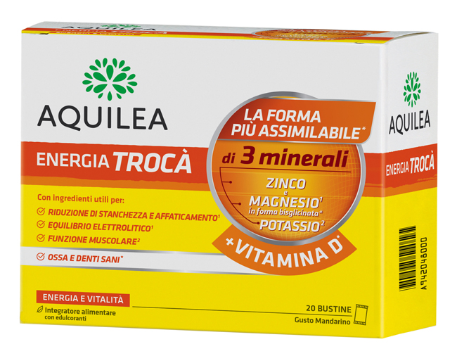 AQUILEA ENERGIA TROCA'+VIT D 20 BUSTINE - pharmaonline24.it