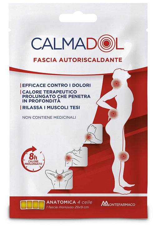 CALMADOL FASCIA AUTORISCALDANTE LOMBARE 1 PEZZO - pharmaonline24.it