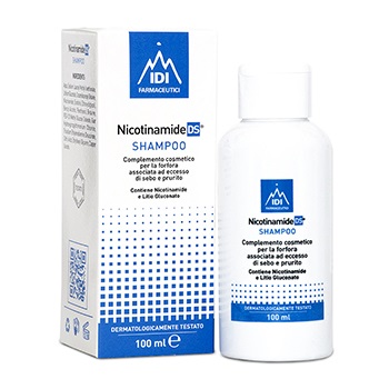 NICOTINAMIDE DS SHAMPOO SENZA PROFUMO 100 ML - pharmaonline24.it