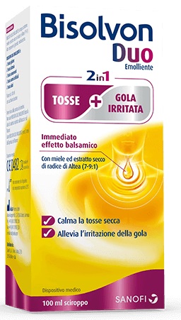 BISOLVON DUO SCIROPPO EMOLLIENTE 100 ML - pharmaonline24.it
