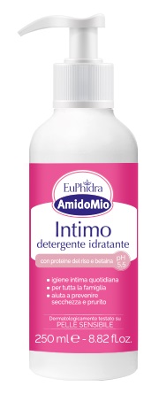 EUPHIDRA AMIDOMIO INTIMO DETERGENTE IDRATANTE 250 ML - pharmaonline24.it