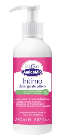 EUPHIDRA AMIDOMIO INTIMO DETERGENTE ATTIVO 250 ML - pharmaonline24.it