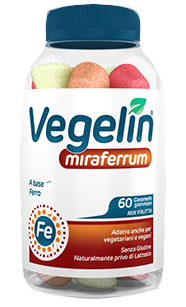 VEGELIN MIRAFERRUM 60 CARAMELLE GOMMOSE - pharmaonline24.it