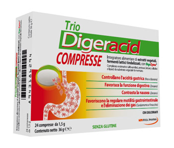 TRIO DIGERACID 24 COMPRESSE - pharmaonline24.it