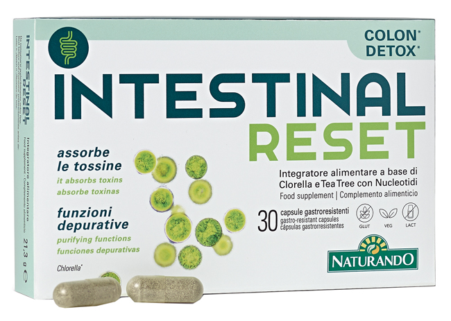INTESTINAL RESET 30 CAPSULE - pharmaonline24.it