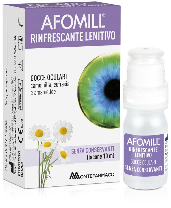AFOMILL RINFRESCANTE SENZA CONSERVANTI 10 ML - pharmaonline24.it