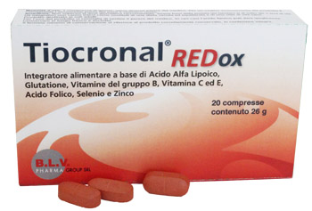 TIOCRONAL REDOX 20 COMPRESSE - pharmaonline24.it