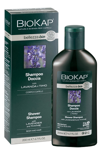 BIOKAP BELLEZZA BIO SHAMPOO DOCCIA COSMOS ECOCERT 200 ML BIOSLINE - pharmaonline24.it