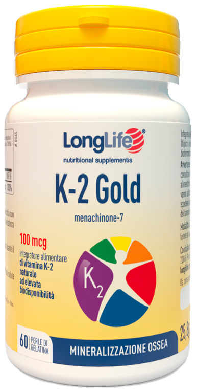 LONGLIFE K-2 GOLD 60 PERLE - pharmaonline24.it