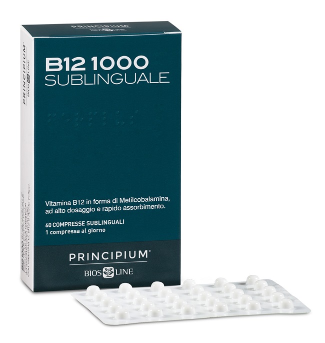 PRINCIPIUM B12 1000 60 COMPRESSE SUBLINGUALI - pharmaonline24.it