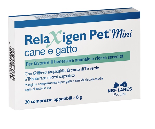 RELAXIGEN PET MINI BLISTER 20 COMPRESSE - pharmaonline24.it