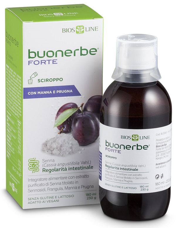 BUONERBE FORTE SCIROPPO 180 ML - pharmaonline24.it