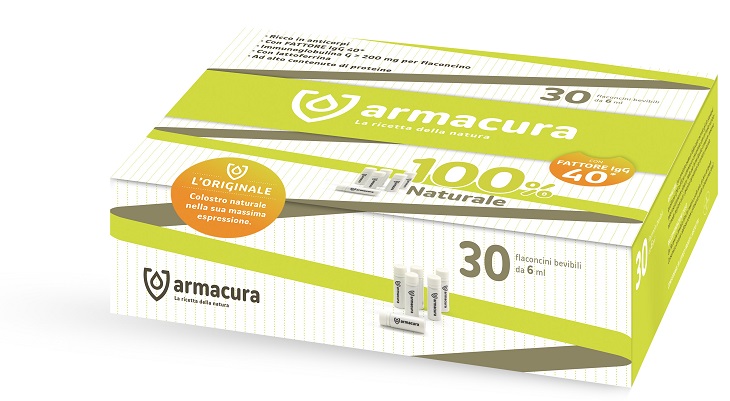 ARMACURA COLOSTRO 100% 30 FLACONCINI BEVIBILI - pharmaonline24.it